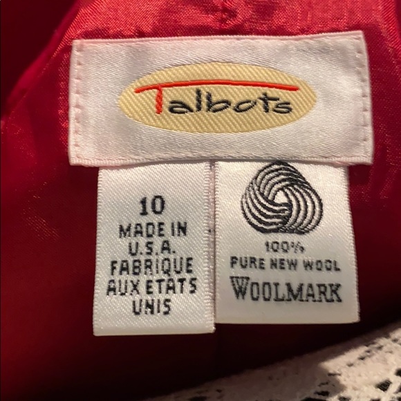 Talbots Red Blazer - Picture 4 of 5